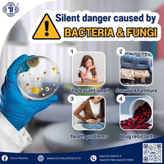 Silent danger caused by bacteria & fungi